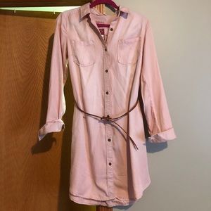 NWT Blush Shirtdress
