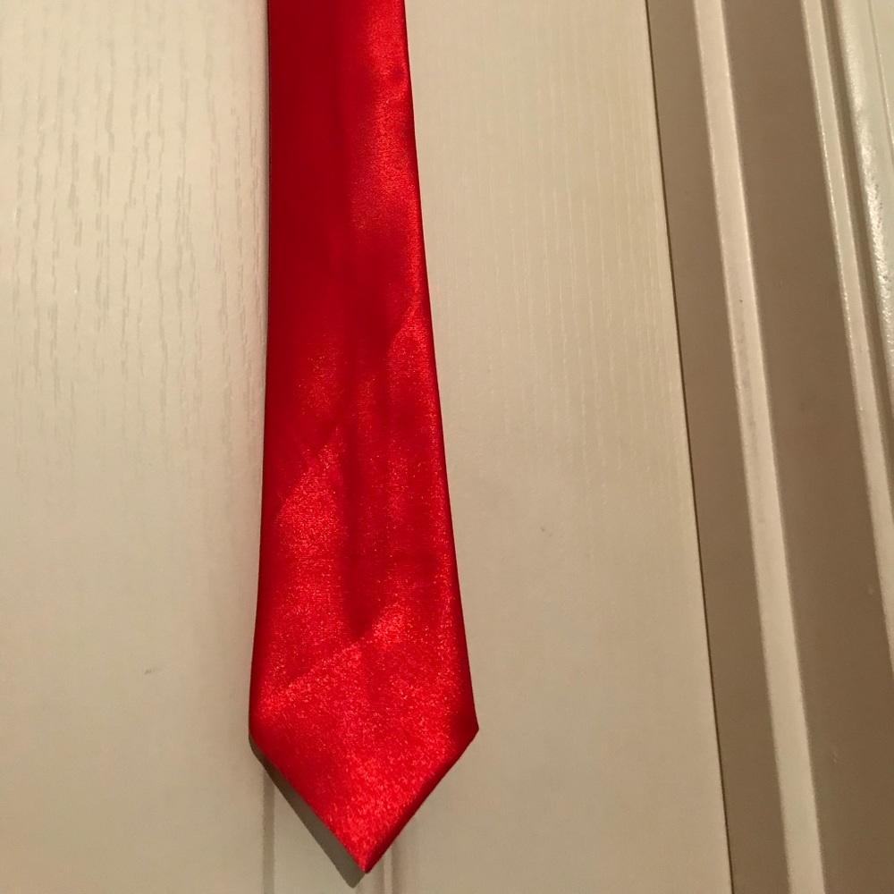 Skinny Red Tie