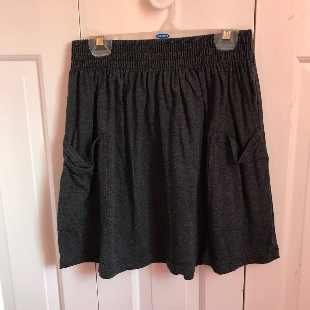 Cotton mini skirt
