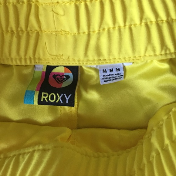 yellow ROXY swim shorts - Picture 3 of 3