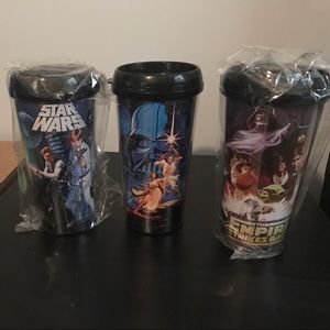 Set of 3 Star Wars tumblers
