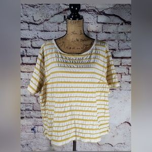 Old Navy Plus Size XXL Striped Short Sleeve