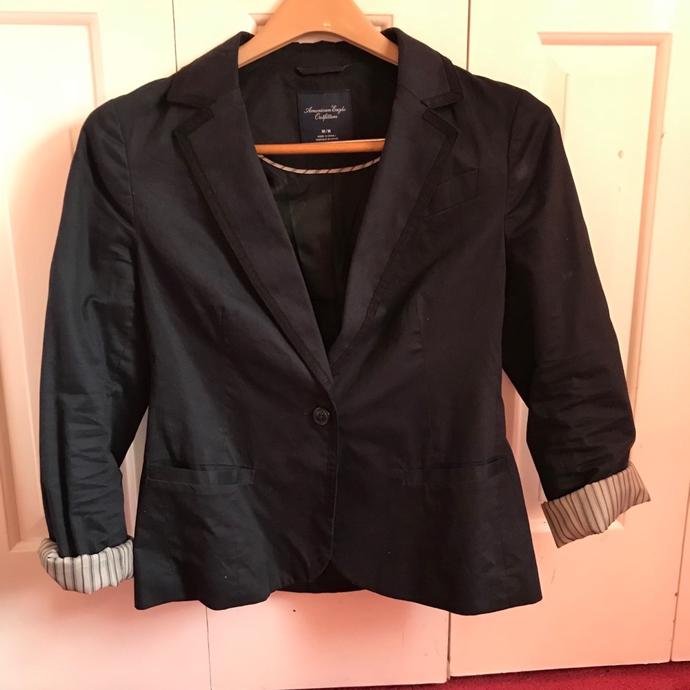 Navy blazer