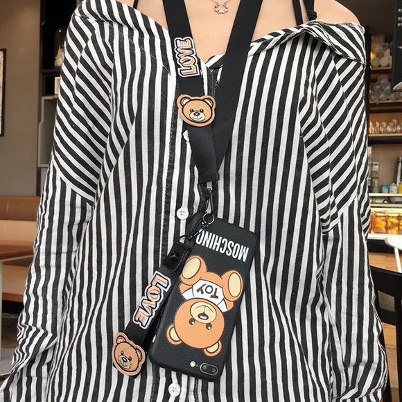 Moschino toy Bear iPhone 7 / 8 Plus phone case - Picture 2 of 3