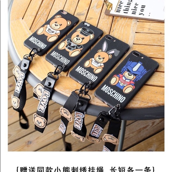 Moschino toy Bear iPhone 7 / 8 Plus phone case - Picture 3 of 3