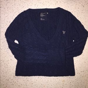 AE NAVY SWEATER