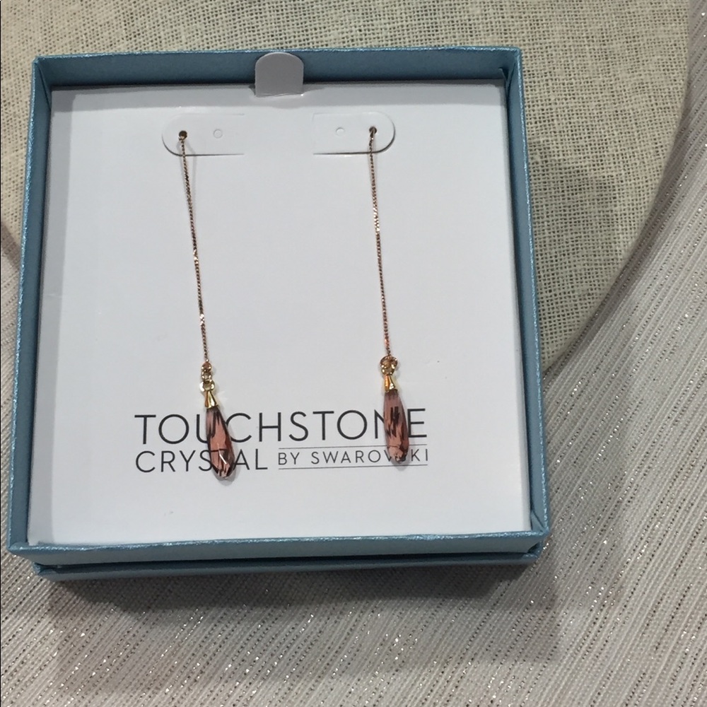 Blush Raindrop Earrings
