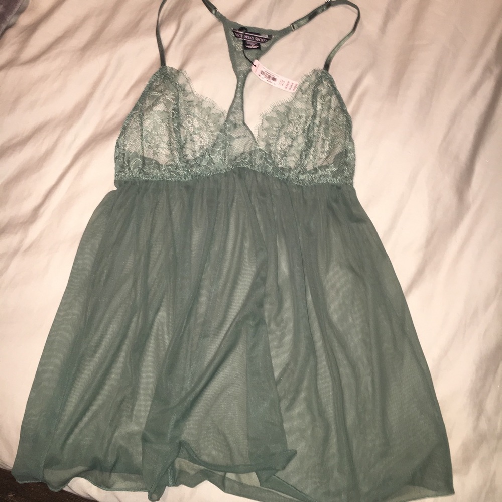Victoria’s Secret Lace & Mesh Babydoll