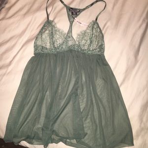 Victoria’s Secret Lace & Mesh Babydoll