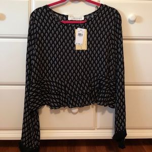 Vintage Havana long sleeve crop