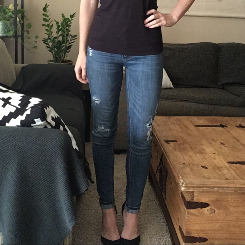 White House Black Market Skinny Skimmer Jeans