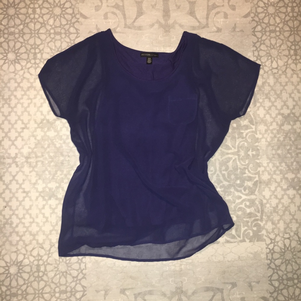 🌸 Design History 🌸 Sheer Blouse with Tank