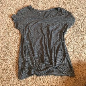 Maurice’s Knotted Striped T-Shirt