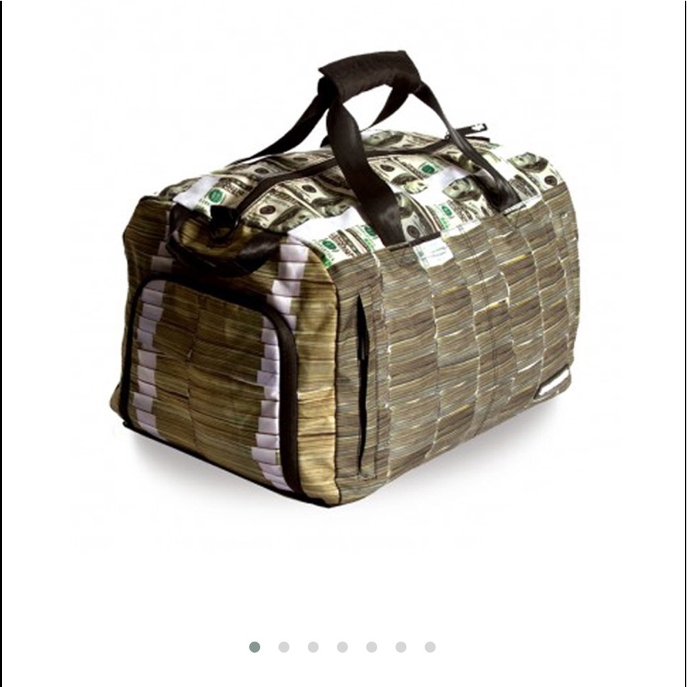 Sprayground Money “Stacks” Duffle. Sold out.
