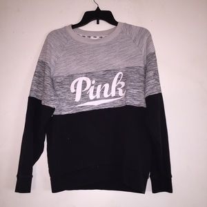 pink victoria’s secret sweater 🌹
