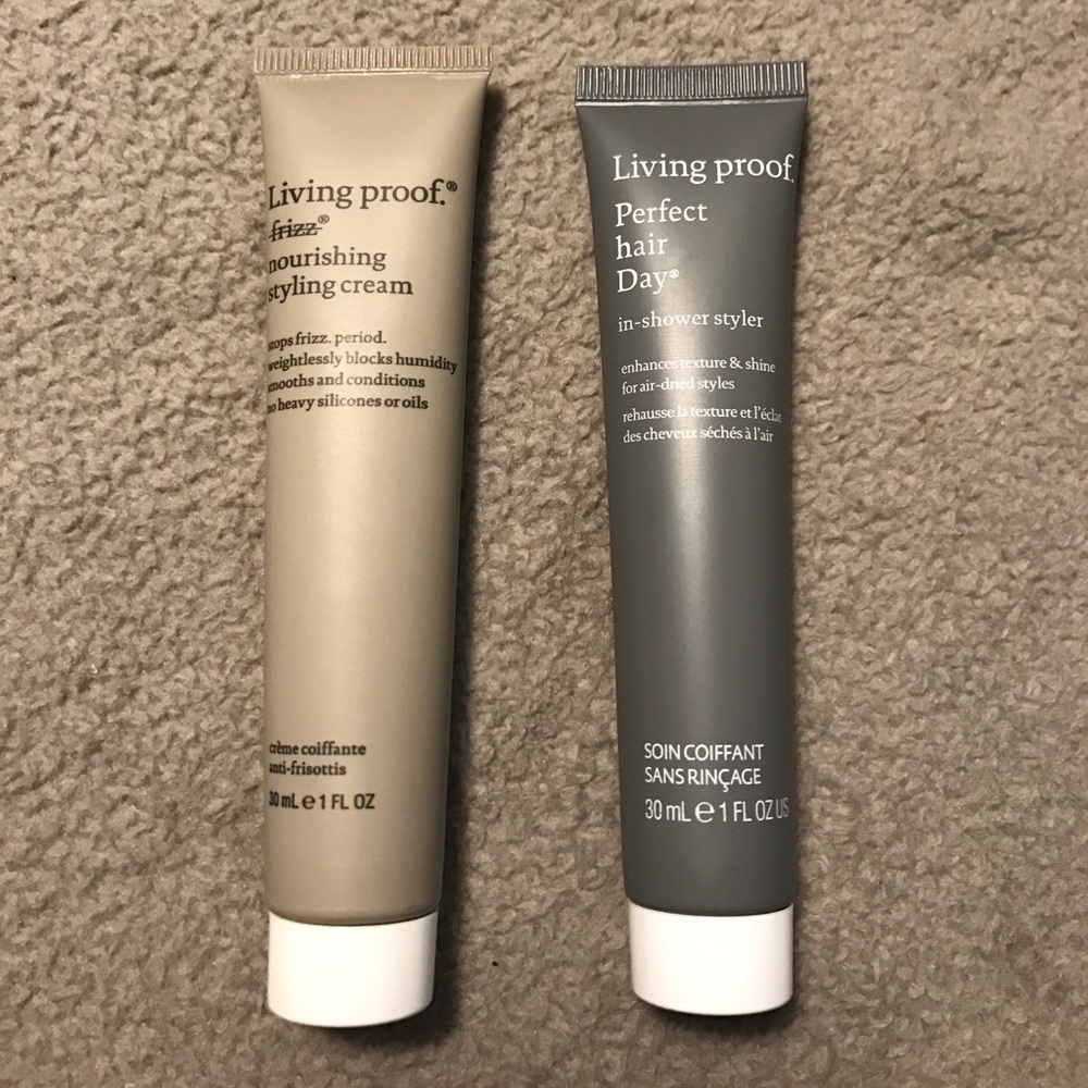 Living Proof Styling Cream Duo, Brand New