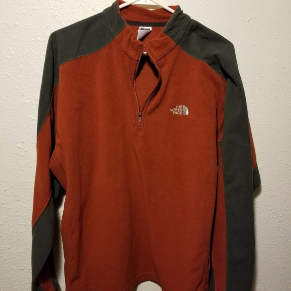 Men's North Face Qtr. Zip Fleece - Picture 1 of 3