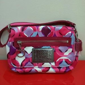 Coach poppy kaleidoscope mini bag