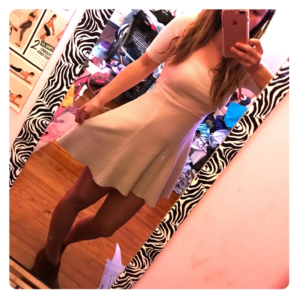 Urban Outfitters Cream Dress