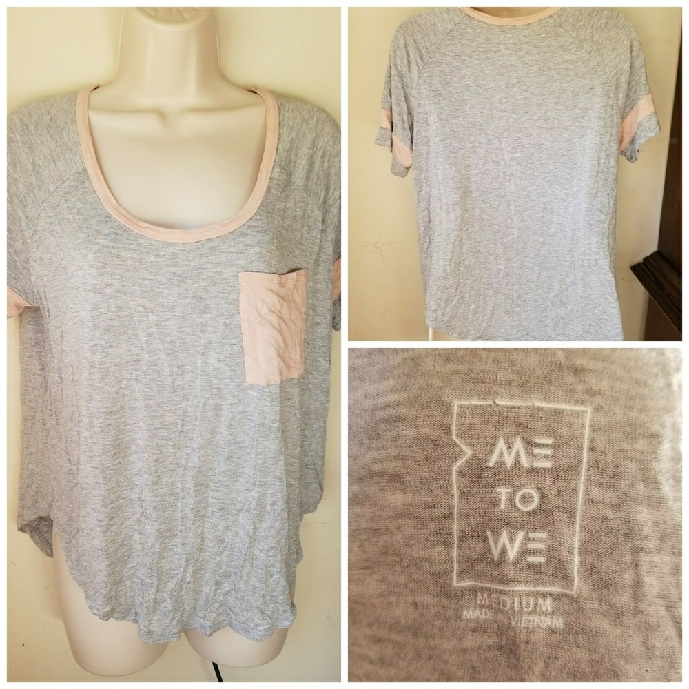 Me to we women's shirt size medium