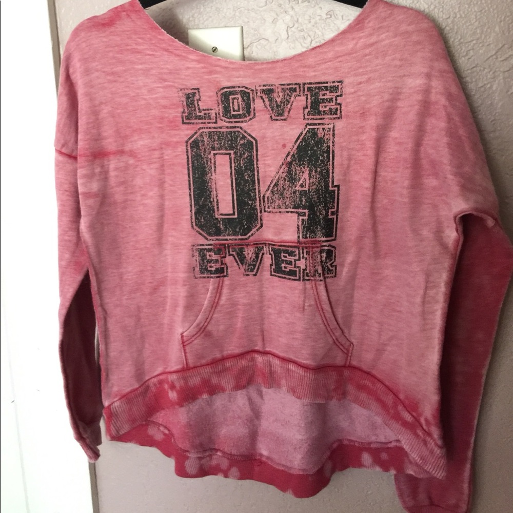 So Nikki Sweater Soft Pockets medium/large girls