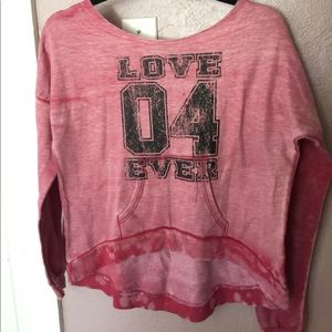 So Nikki Sweater Soft Pockets medium/large girls