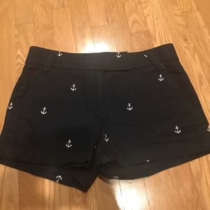 J. Crew Navy Anchor shorts