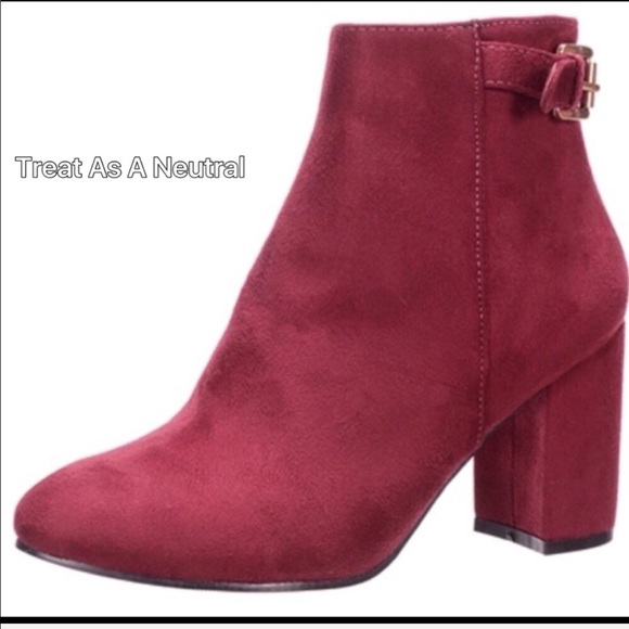 🆕Beautiful Wine Colored Boots Must Have For Fall - Picture 6 of 6