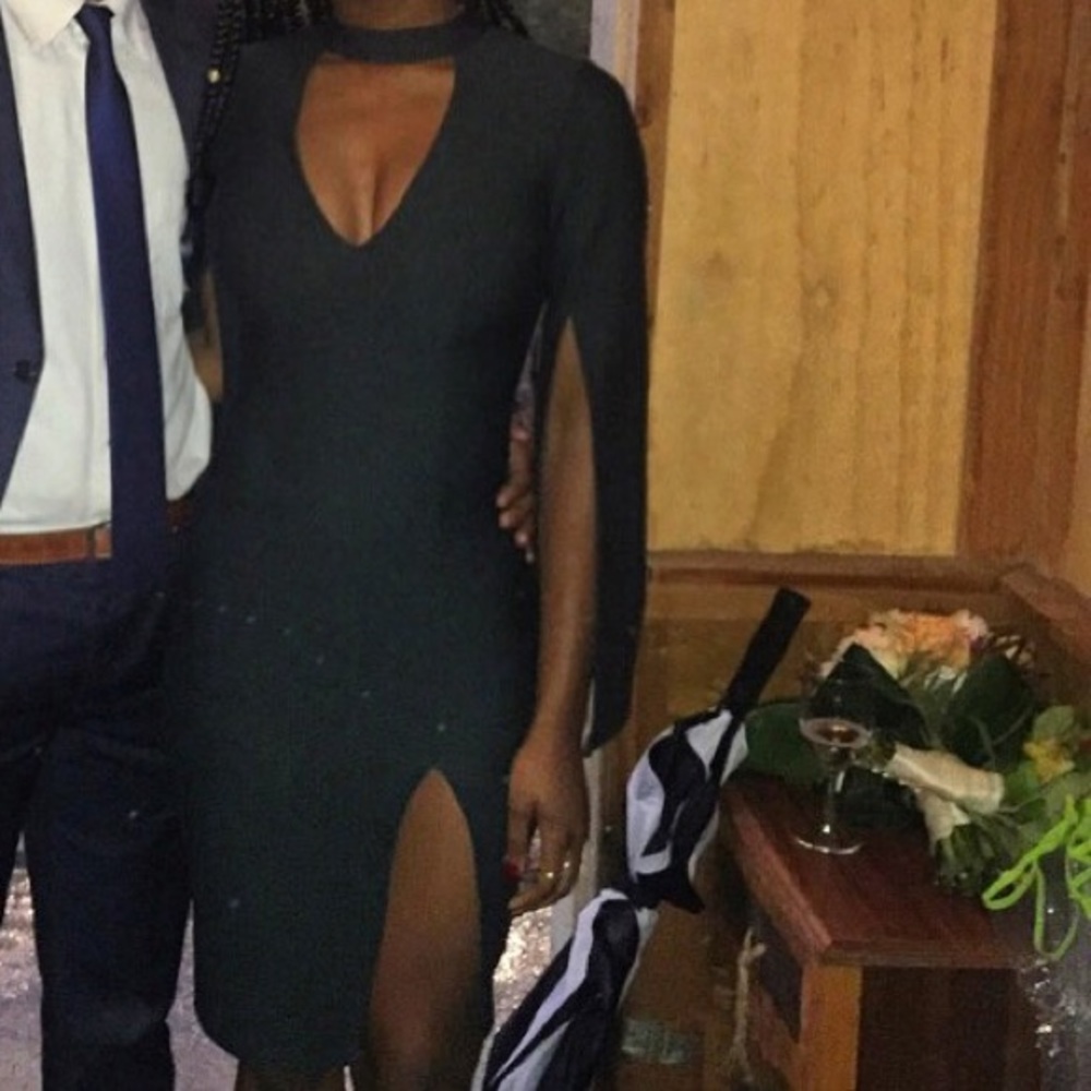 Green Cocktail Dress