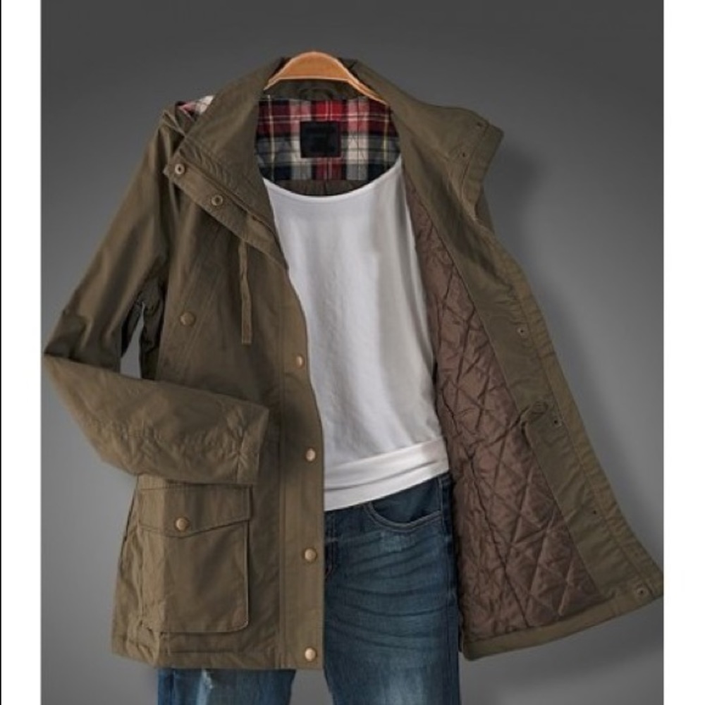 Long Sleeve Padded Anorak Jacket