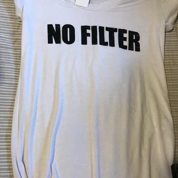Last💜New💜No Filter t-shirt - Picture 5 of 6