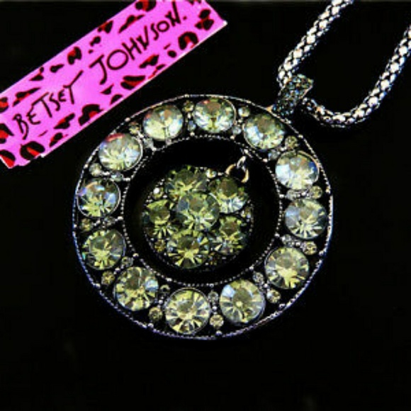 Betsey Johnson Crystal Swing - Picture 2 of 5