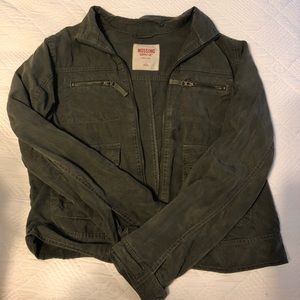 Lightweight green jacket