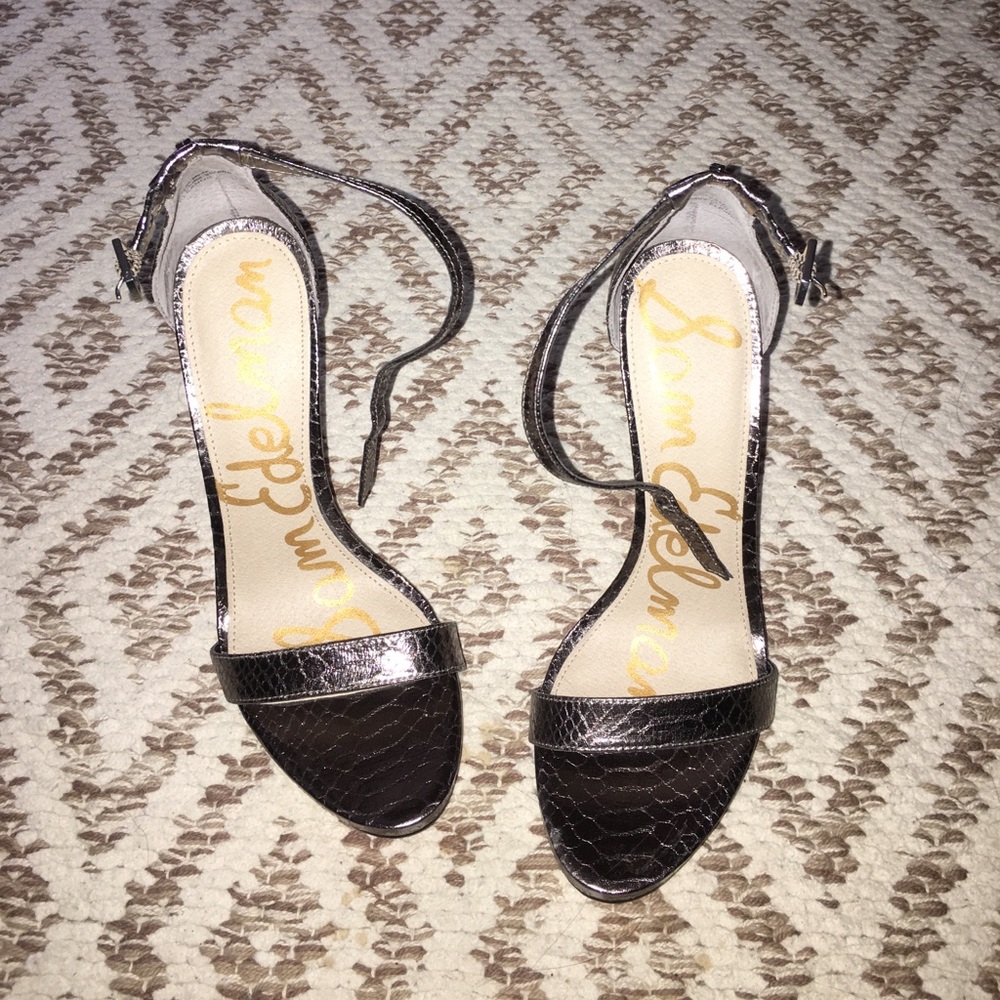 Sam Edelman Metallic Heels