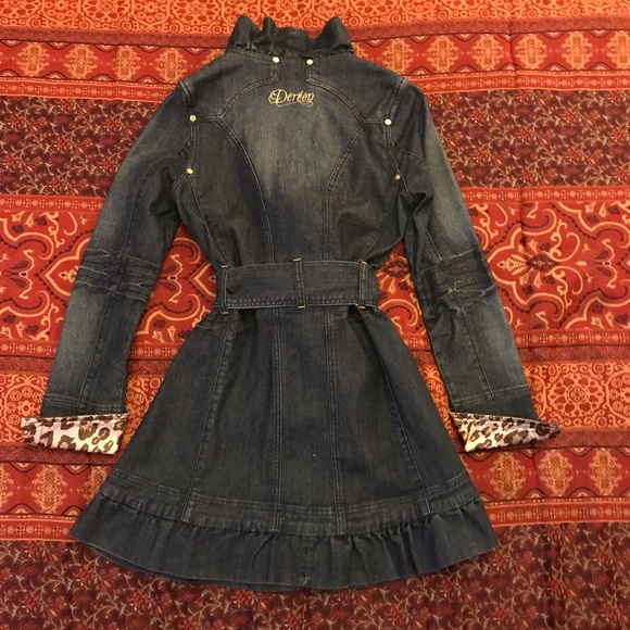 🎀Dashing Dereon Ruffle Jean Jacket🎀 - Picture 5 of 5