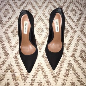 Black Steve Madden Primpy Heels