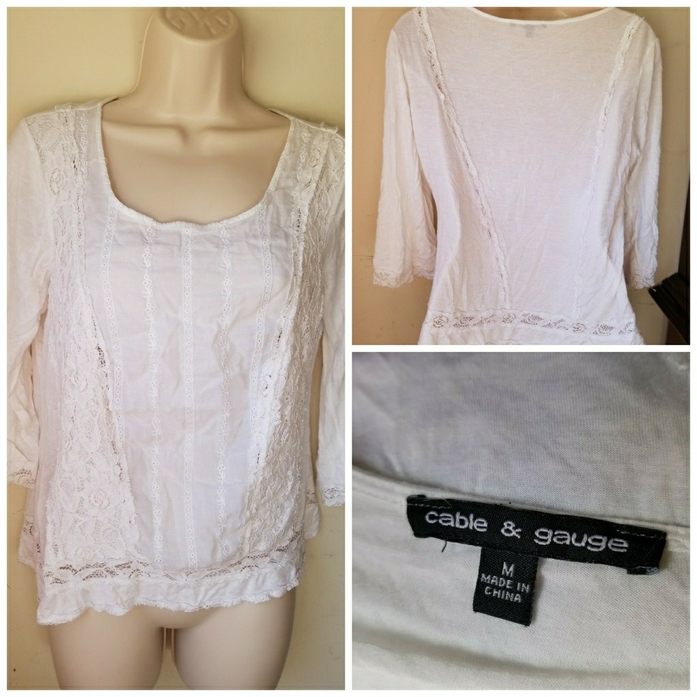 Cable & Gauge women's shirt size medium