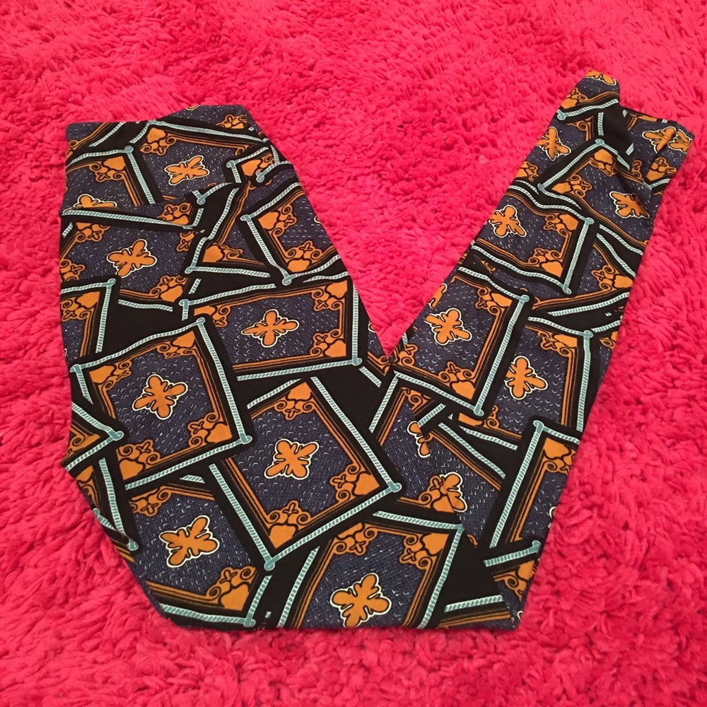 Playing Cards LuLaRoe OS Leggings