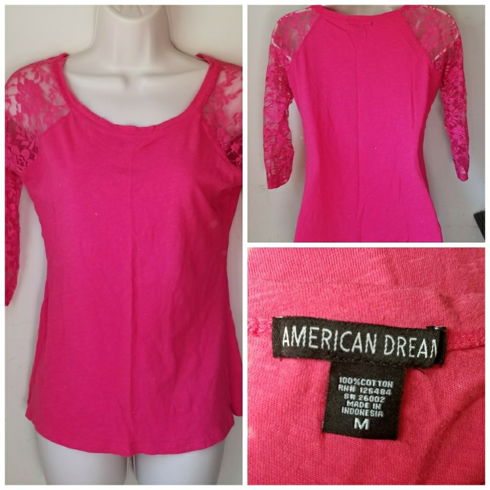 American dream women's shirt size medium