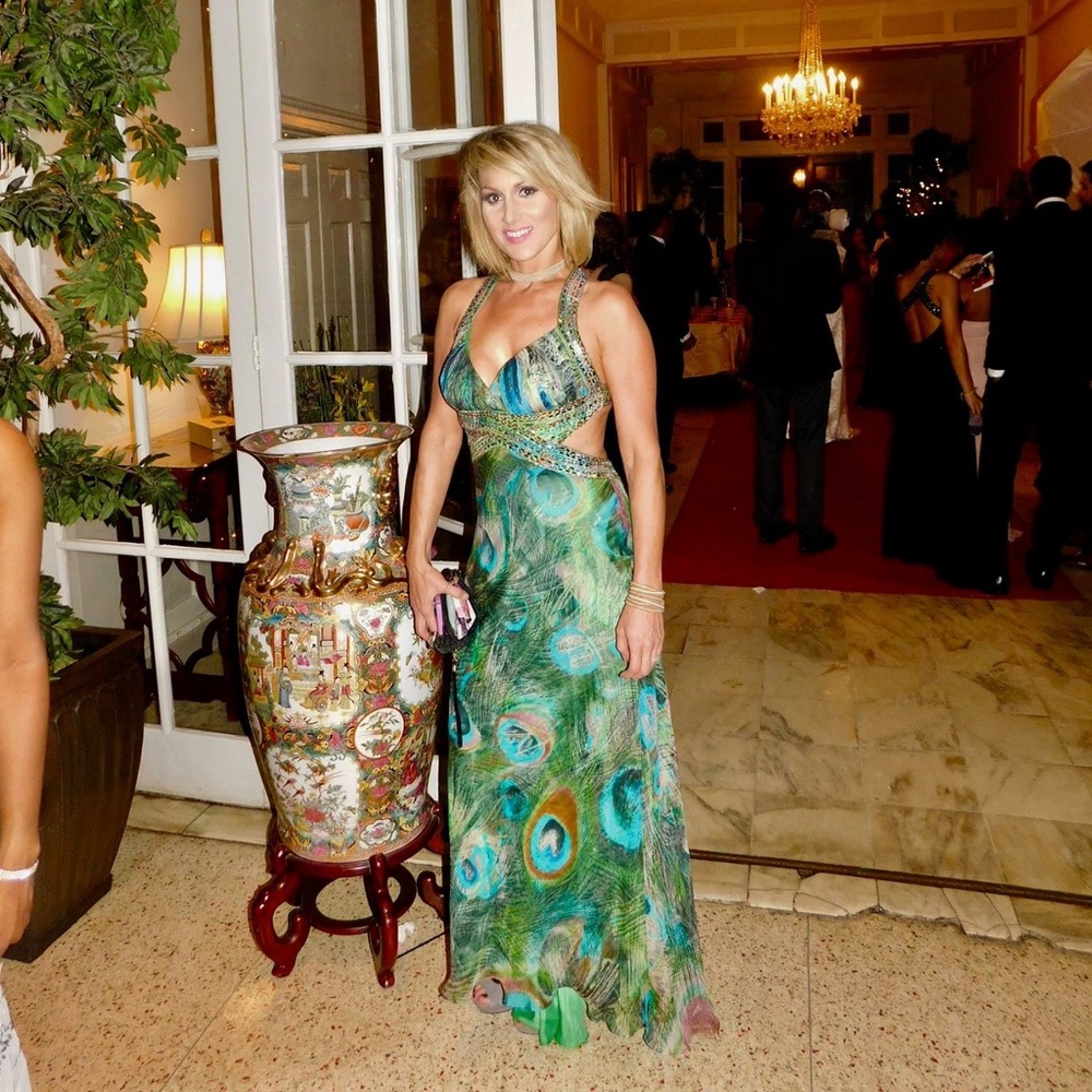Peacock Dress
