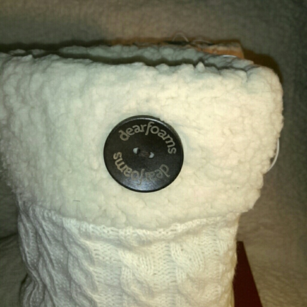 ❌SOLD❌ Cardy Knit Dearfoams Slipper XL (11/12) - Picture 4 of 8