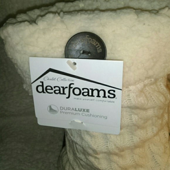 ❌SOLD❌ Cardy Knit Dearfoams Slipper XL (11/12) - Picture 3 of 8