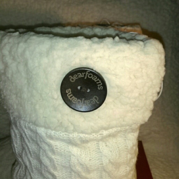 ❌SOLD❌ Cardy Knit Dearfoams Slipper XL (11/12) - Picture 4 of 8