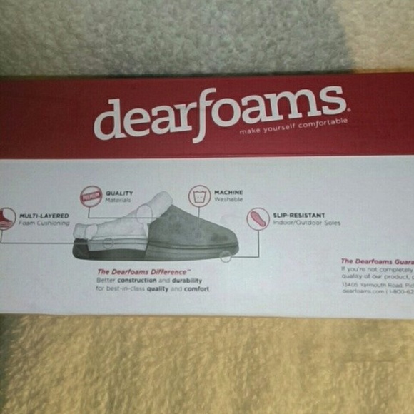 ❌SOLD❌ Cardy Knit Dearfoams Slipper XL (11/12) - Picture 5 of 8