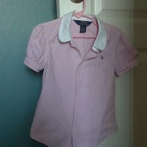 Girls button down shirt