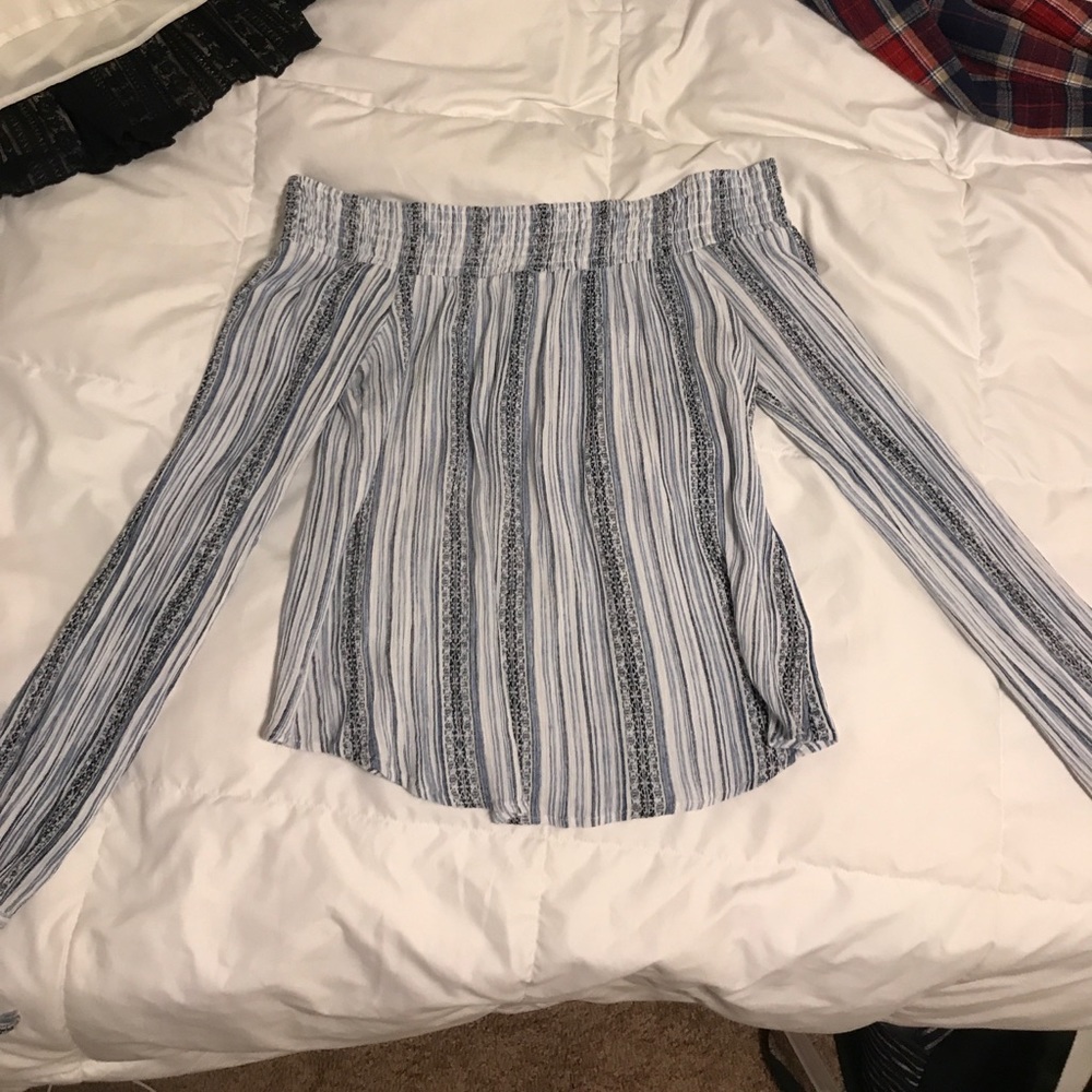 off the shoulders top