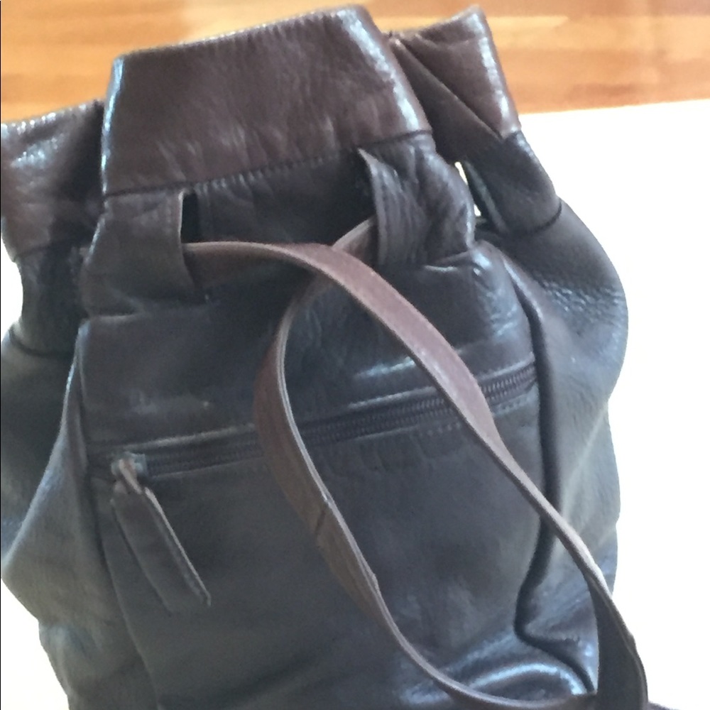 Julia Duran Leather Backpack