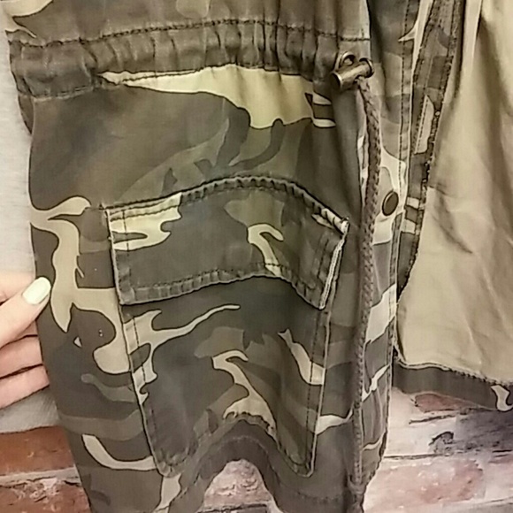 Camo cinch waist jacket - Picture 2 of 2