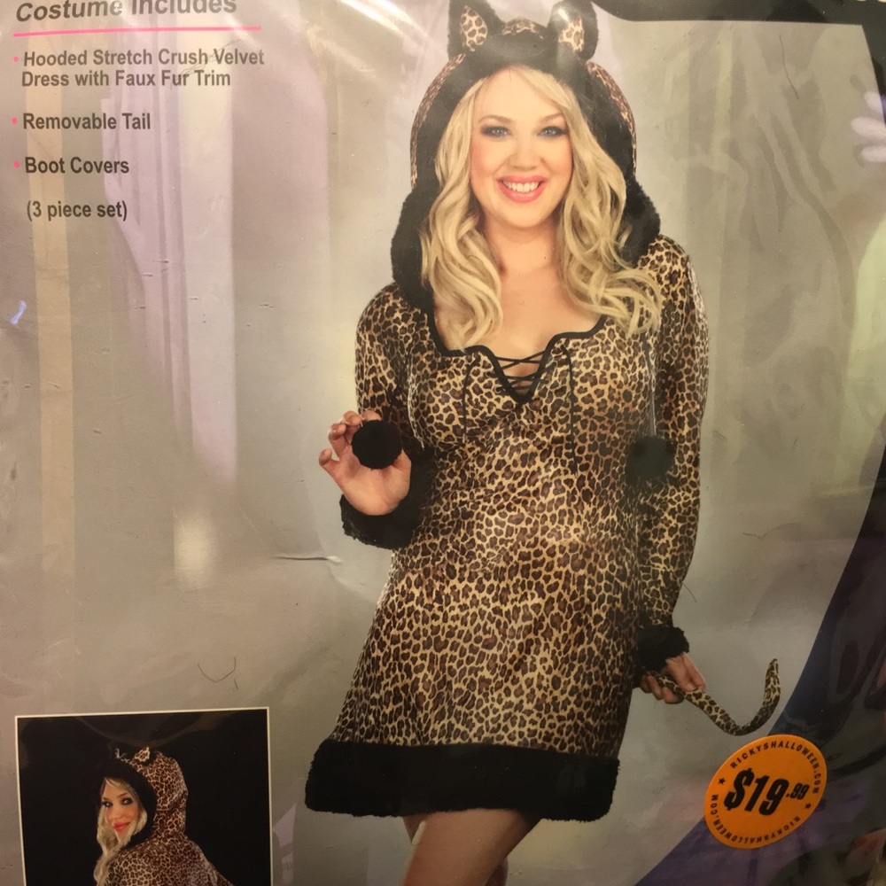 Halloween Cheetah girl costume