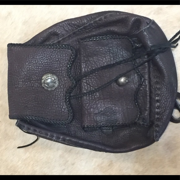 Handmade Leather Backpack - Picture 1 of 2